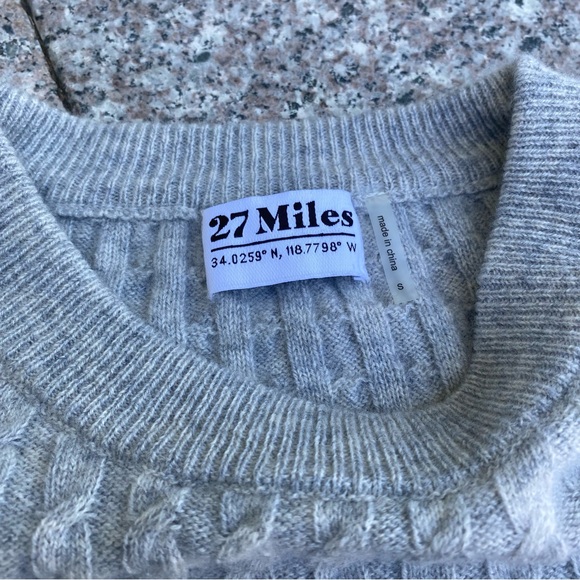 27 miles cashmere sweater - Picture 3 of 8